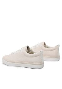 Calvin Klein Tenisówki Low Prof Vulc Lace Up HW0HW01410 Beżowy. Kolor: beżowy. Materiał: materiał #2