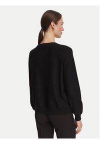 Liu Jo Sport Sweter TF6037 MS049 Czarny Regular Fit. Kolor: czarny. Materiał: syntetyk. Styl: sportowy #3