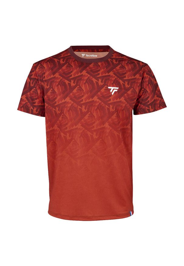 TECNIFIBRE - Koszulka Tecnifibre X-loop. Kolor: pomarańczowy. Sport: tenis