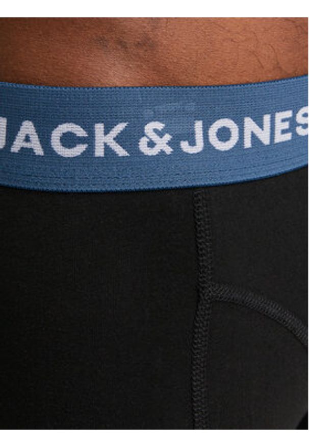 Jack & Jones Komplet 5 par bokserek 12254366 Czarny. Kolor: czarny. Materiał: bawełna