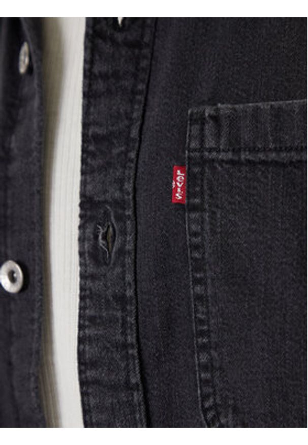 Levi's® Koszula jeansowa Truckee 003NW-0001 Czarny Relaxed Fit. Kolor: czarny. Materiał: bawełna