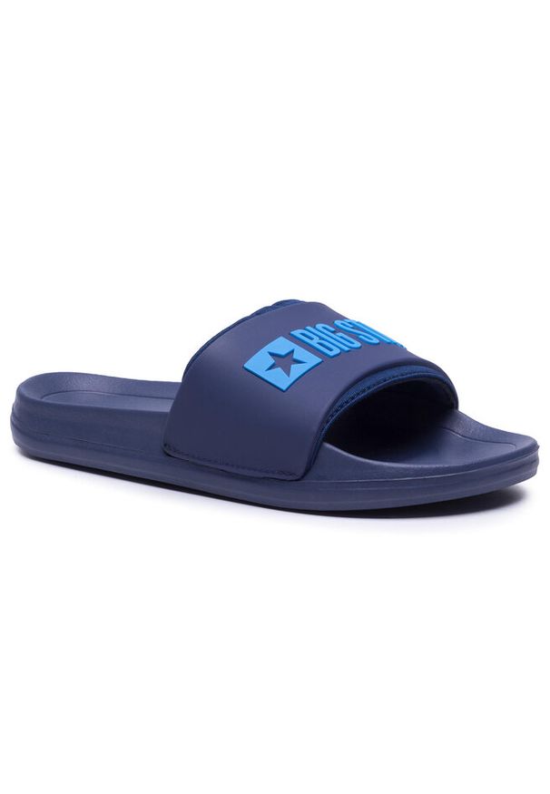 BIG STAR SHOES - Klapki Big Star Shoes. Kolor: niebieski