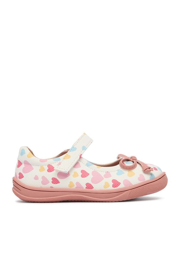 Jenny - Baleriny JENNY. Kolor: biały