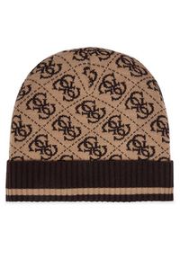 Guess Zestaw Szalik i Czapka GFBOXM P6102 Beżowy. Kolor: beżowy. Materiał: akryl #3