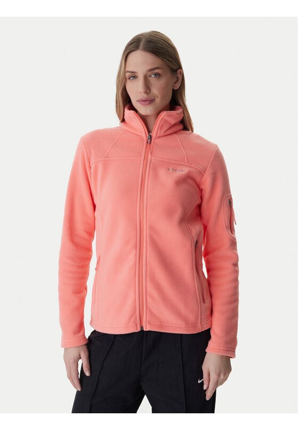 columbia - Columbia Polar Fast Trek™ II 1465351 Różowy Regular Fit. Kolor: różowy. Materiał: syntetyk