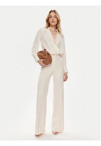 Elisabetta Franchi Body CB-008-42E2-4163 Biały Regular Fit. Kolor: biały. Materiał: syntetyk #4