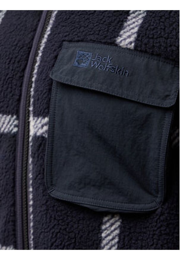 Jack Wolfskin Kurtka przejściowa Felslicht A60058 Granatowy Regular Fit. Kolor: niebieski. Materiał: syntetyk