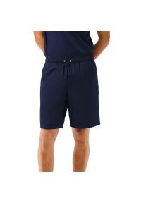 Spodenki Lacoste Erkek Classic Fit Beyaz Sort GH353T-166 - granatowe. Kolor: niebieski. Materiał: poliester. Długość: do kolan. Sport: fitness #1