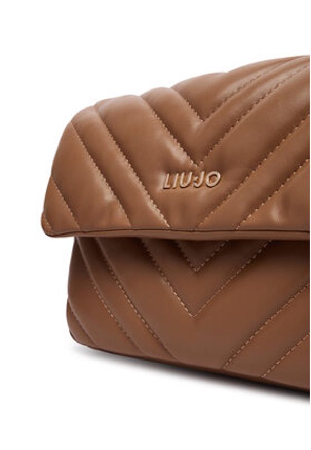 Liu Jo Torebka Lunny AF5188 E0426 Brązowy. Kolor: brązowy. Materiał: skórzane