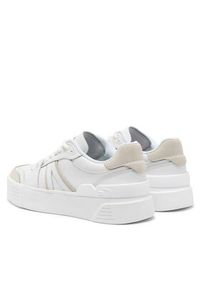 Lacoste Sneakersy L00107224SF Biały. Kolor: biały. Materiał: skóra #4