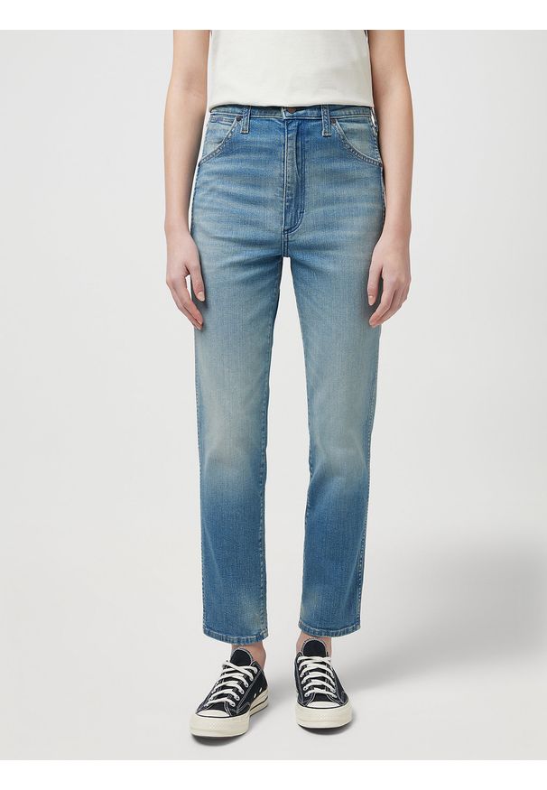 Wrangler - DAMSKIE SPODNIE WRANGLER WALKER FILTHY BLUES 112351033