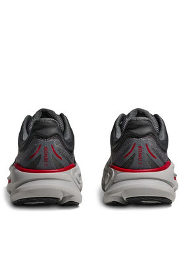 HOKA - Hoka Buty do biegania Bondi 9 1162011 Szary. Kolor: szary. Materiał: materiał