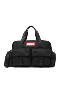 Hunter Torba weekendowa C-HTR-K-009-06 Czarny. Kolor: czarny. Materiał: materiał
