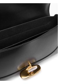 Calvin Klein Torebka Hardware Flap Shoulder Bag LV04F3146G Czarny. Kolor: czarny. Materiał: skórzane #4