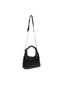 Steve Madden Torebka Bgeneve SM13001396-02002-BLK Czarny. Kolor: czarny. Materiał: skórzane