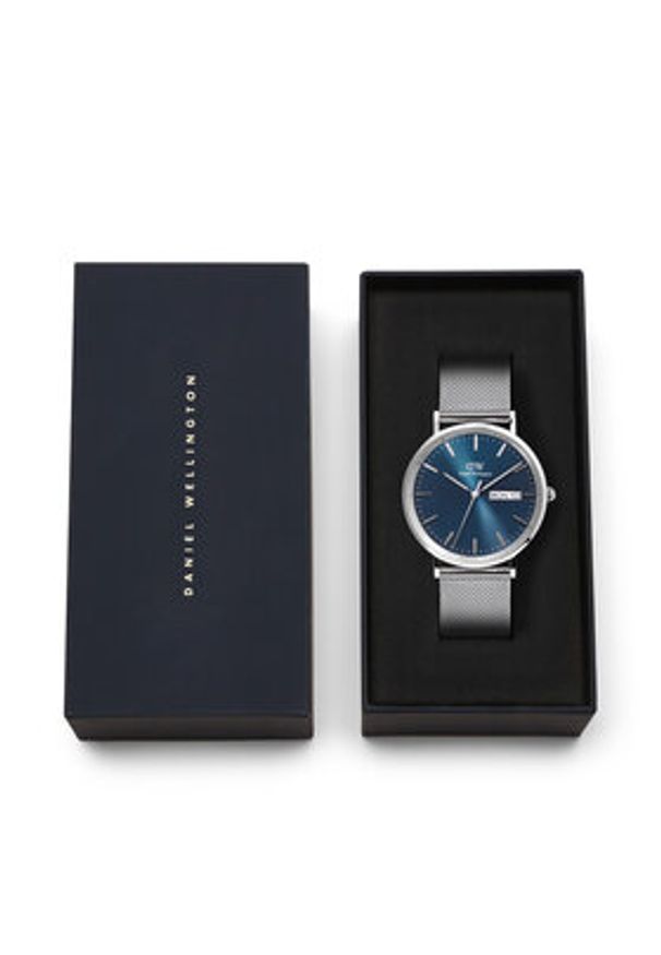 Daniel Wellington Zegarek Classic Day Display 40 DW00100833 Srebrny. Kolor: srebrny