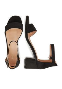 DeeZee Sandały 5250-1 Czarny. Kolor: czarny. Materiał: materiał #6