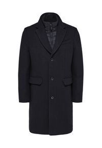 Selected Homme Płaszcz wełniany 16089400 Czarny Regular Fit. Kolor: czarny. Materiał: syntetyk #4