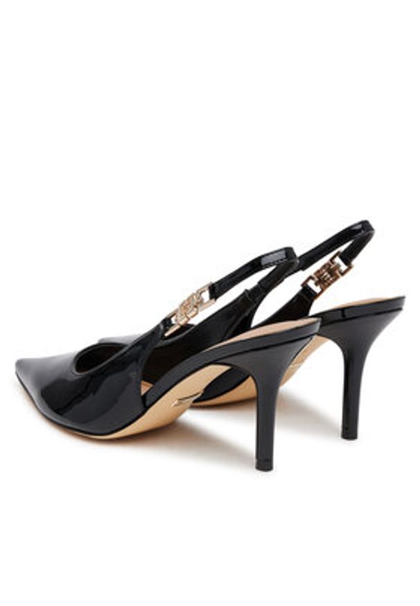 Guess Szpilki FLTNS5 PAF05 Czarny. Kolor: czarny. Materiał: skóra. Obcas: na szpilce