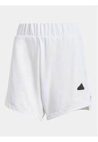Adidas - adidas Szorty sportowe Z.N.E. IN9481 Biały Loose Fit. Kolor: biały. Materiał: syntetyk #6