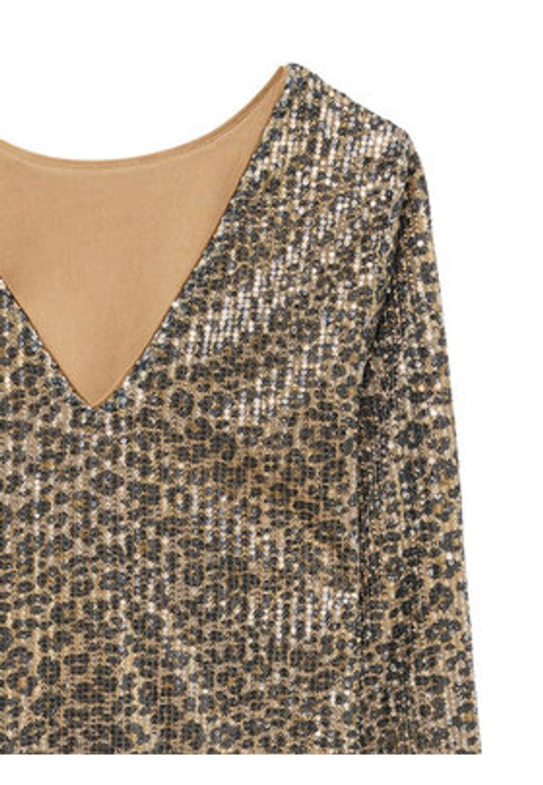 Vero Moda Sukienka codzienna Hanya 10337842 Beżowy Regular Fit. Okazja: na co dzień. Kolor: beżowy. Materiał: syntetyk. Typ sukienki: proste. Styl: casual