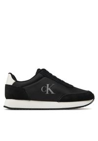 Calvin Klein Sneakersy Runner Laceup Low Mg Mix YW0YW01615 Czarny. Kolor: czarny. Materiał: materiał #1