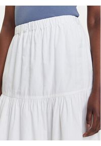 Tommy Jeans Spódnica trapezowa DW0DW20980 Biały Regular Fit. Kolor: biały. Materiał: bawełna #3