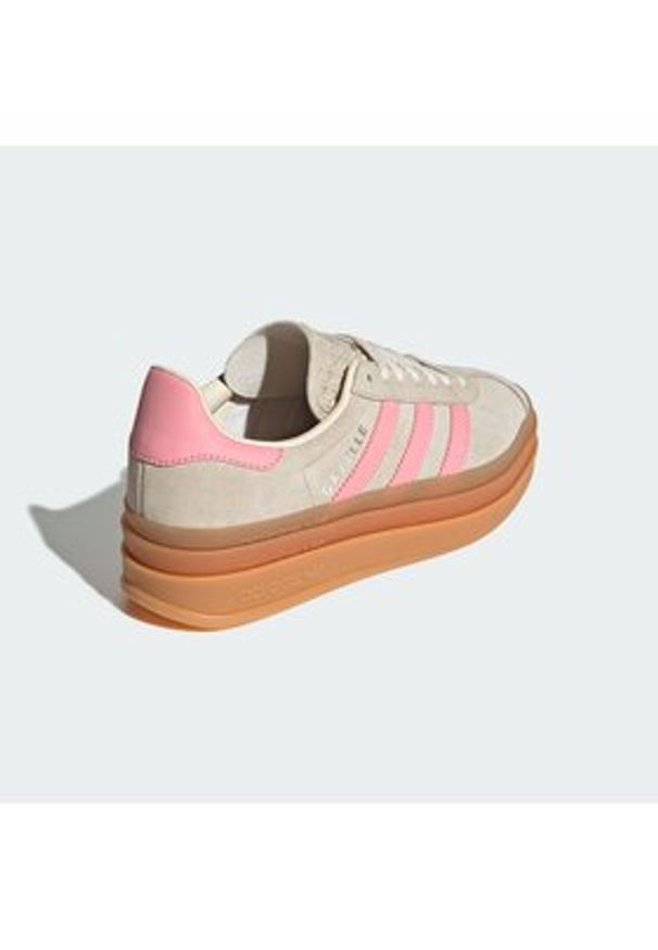 Adidas - adidas Półbuty GAZELLE BOLD Beżowy. Kolor: beżowy