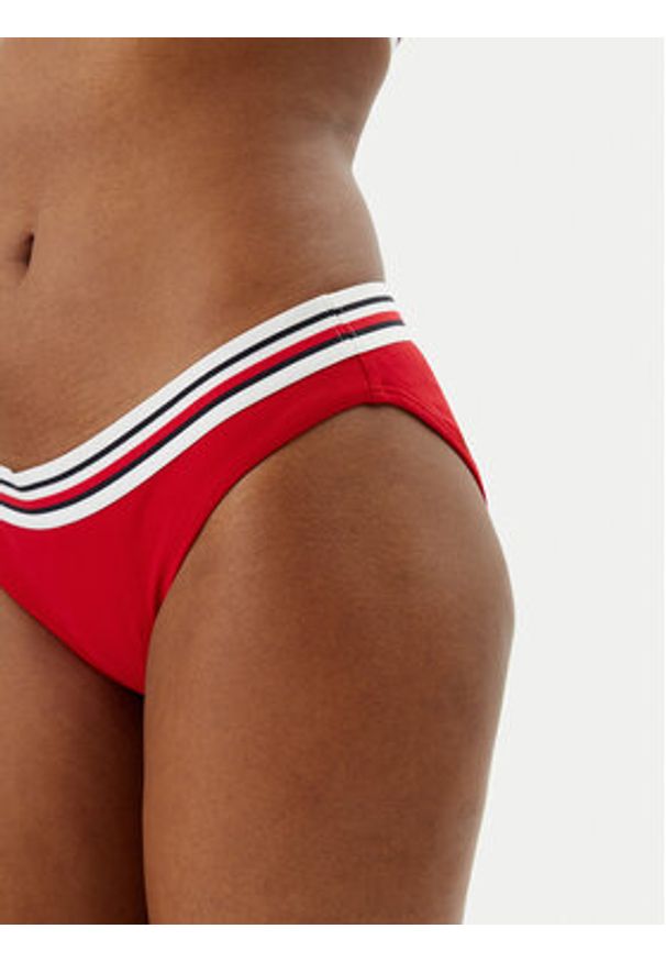 TOMMY HILFIGER - Tommy Hilfiger Dół od bikini UW0UW05830 Czerwony. Kolor: czerwony. Materiał: syntetyk