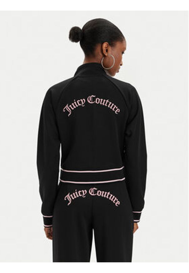 Juicy Couture Bluza Sinatra JCSCT223417 Czarny Regular Fit. Kolor: czarny. Materiał: syntetyk