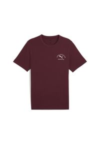 Puma - Męska koszulka PUMA Class z grafiką PUMA. Kolor: czerwony. Sport: bieganie #1