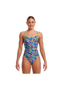Strój kąpielowy jednoczęściowy FUNKITA Choppy Waters - Diamond Back. Kolor: wielokolorowy
