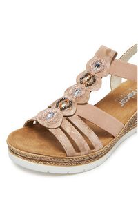 Rieker Sandały CEO-619B2-31 Różowy. Kolor: różowy. Materiał: syntetyk #3