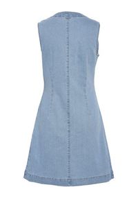 Noisy may - Noisy May Sukienka jeansowa Rikka 27033695 Niebieski Slim Fit. Kolor: niebieski. Materiał: bawełna #6