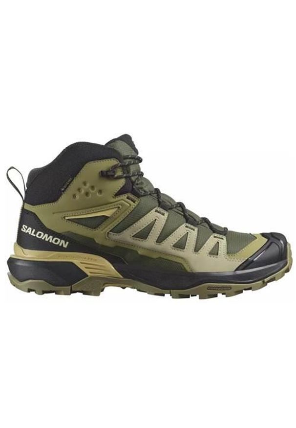 salomon - Buty trekkingowe męskie Salomon X Ultra Mid 360 Gtx Gore-tex. Wysokość cholewki: za kostkę. Zapięcie: sznurówki. Kolor: wielokolorowy. Materiał: materiał. Szerokość cholewki: normalna. Technologia: Gore-Tex