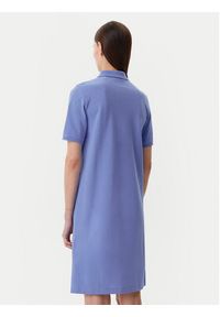 GANT - Gant Sukienka codzienna Shield 4201529 Niebieski Regular Fit. Okazja: na co dzień. Kolor: niebieski. Materiał: bawełna. Typ sukienki: proste. Styl: casual #5