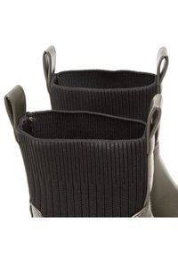 DeeZee Botki ZAL90101-1 Khaki. Kolor: brązowy. Materiał: skóra #5