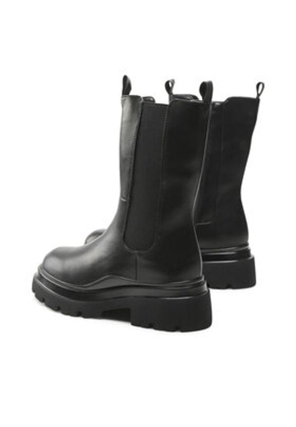 Jenny Fairy Botki WS139-01 Czarny. Kolor: czarny. Materiał: materiał