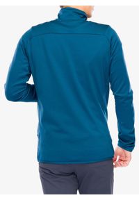 Kurtka polarowa męska Vaude Monviso Fleece FZ Jacket II - baltic sea uni. Kolor: zielony. Materiał: polar