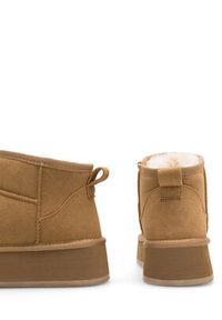 Jenny Fairy Śniegowce ANA HYBJL221101 Brązowy. Kolor: brązowy. Materiał: materiał #5