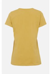 T-shirt marki Cellbes Equestrian. Kolor: żółty. Materiał: materiał