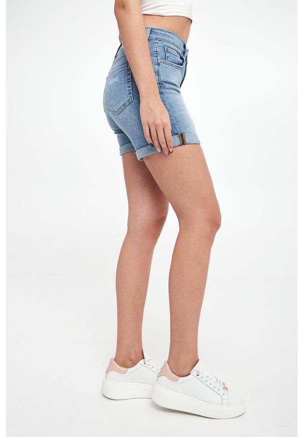 Liu Jo - Szorty jeansowe damskie LIU JO. Materiał: jeans