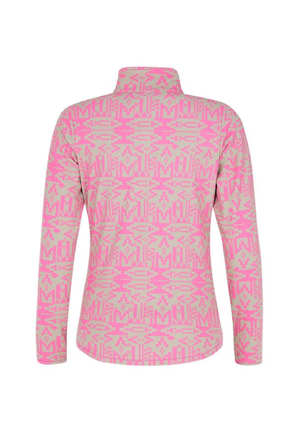 Damski polar 1/4 zip Protest Kacey. Kolor: czerwony, różowy, wielokolorowy. Materiał: polar. Sezon: zima. Sport: narciarstwo