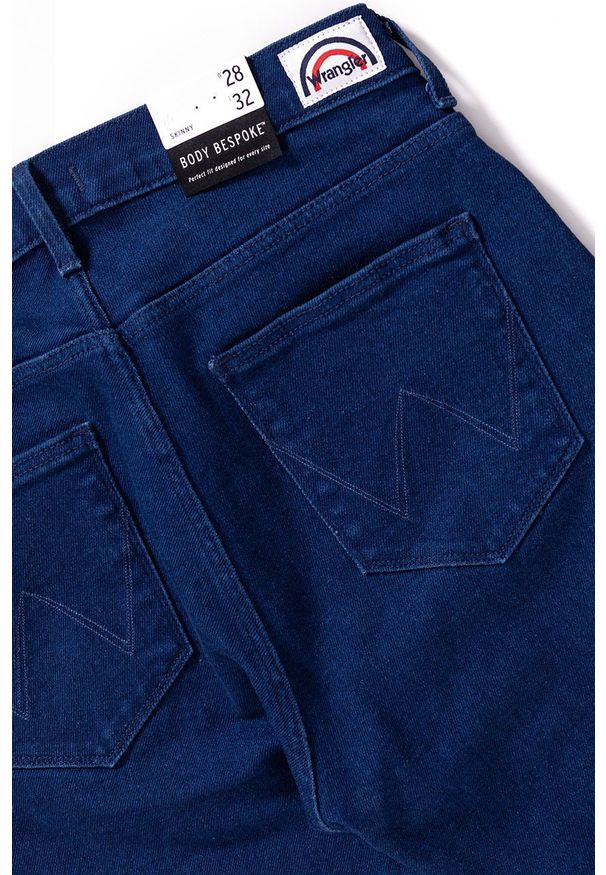 Wrangler - WRANGLER HIGH SKINNY RINSEWASH W27H61023. Stan: podwyższony