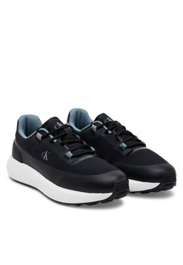 Calvin Klein Jeans Sneakersy Athleisure Runner Tech Ripstop YM0YM01205 Czarny. Kolor: czarny. Materiał: materiał
