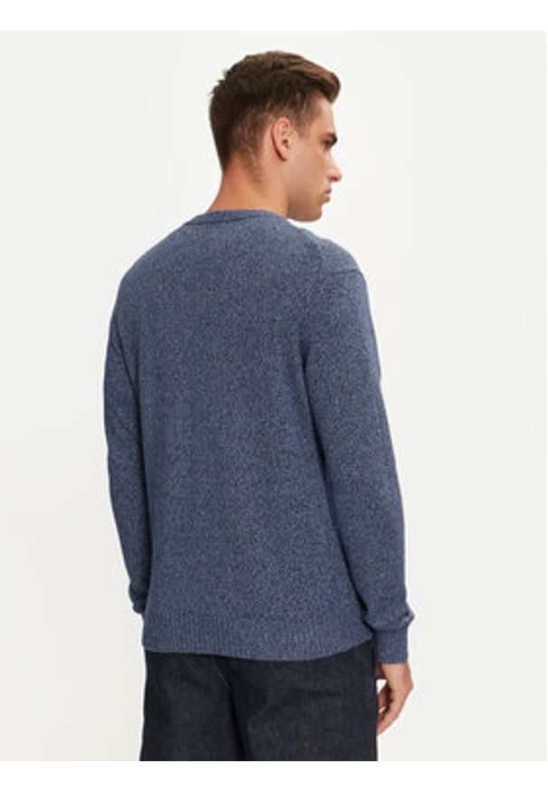 United Colors of Benetton - United Colors Of Benetton Sweter 1235U1N67 Niebieski Regular Fit. Kolor: niebieski. Materiał: syntetyk