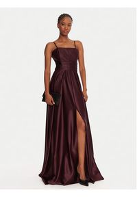 Rinascimento Sukienka wieczorowa CFC0020046002 Bordowy Slim Fit. Kolor: czerwony. Materiał: syntetyk. Styl: wizytowy #5