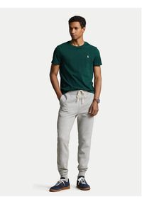 Polo Ralph Lauren T-Shirt 710671438378 Zielony Custom Slim Fit. Typ kołnierza: polo. Kolor: zielony. Materiał: bawełna #5