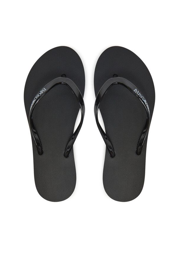 Japonki Emporio Armani. Kolor: czarny