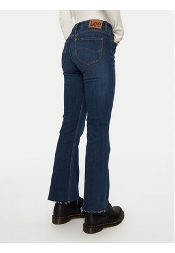 Lee Jeansy Breese 112355281 Niebieski Skinny Fit. Kolor: niebieski